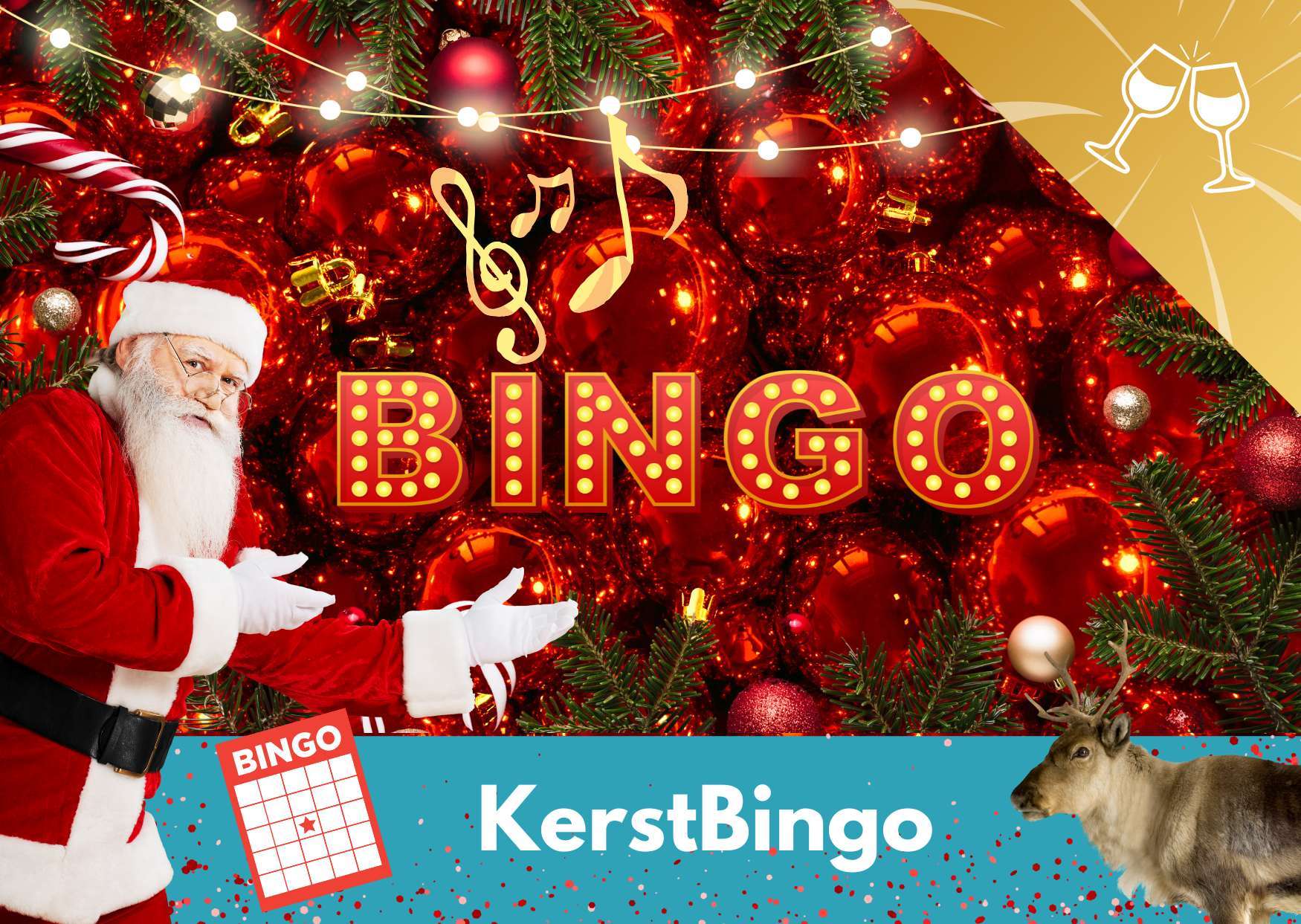 KerstBingo teamuitje op locatie