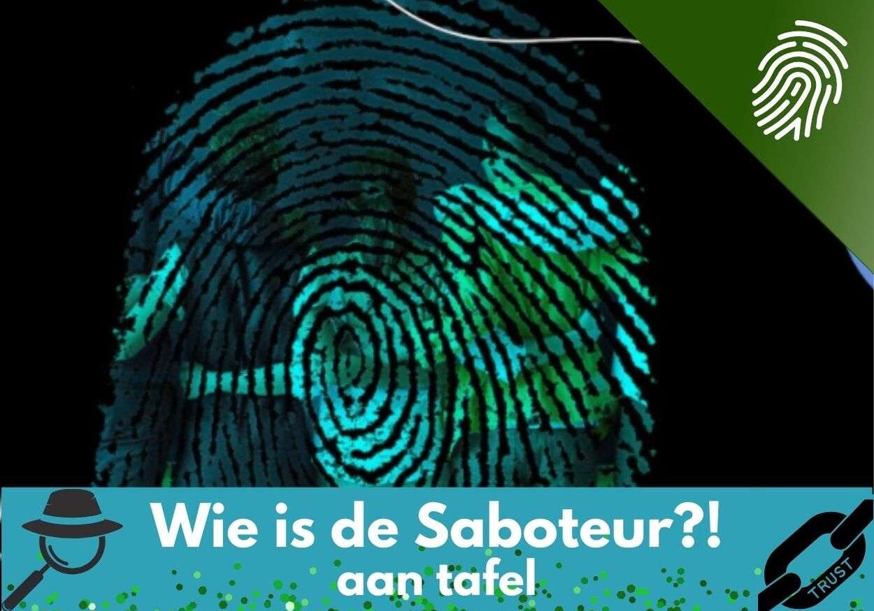 wie_is_de_saboteur_aan_tafel_uitje_overzicht wie is de saboteur mol aan tafel teamuitje op locatie